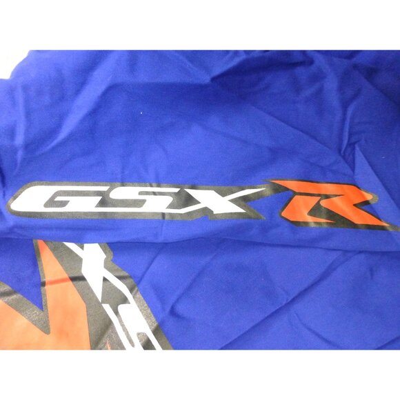 Suzuki GSX-R Blue Windbreaker Jacket XL - Picture 9 of 9